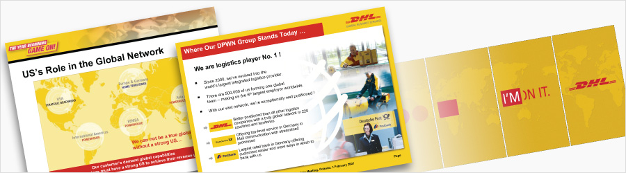 DHL Event PPT Graphics - PowerPoint graphic support... DHL Event PPT Graphics - PowerPoint graphic support...