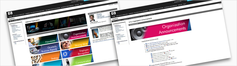 HP Internal Comms Intranet Skin - Intranet graphical layout and... HP Internal Comms Intranet Skin - Intranet graphical layout and...